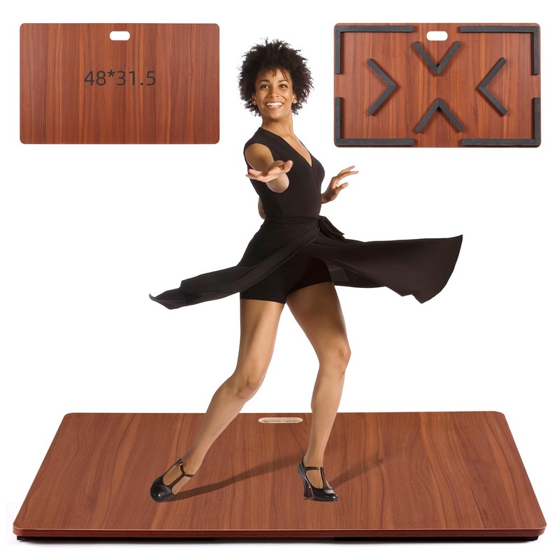 Tap Dance Floor-Portable Dance Floor For Any Surface-48*31.5 Professional Tap...