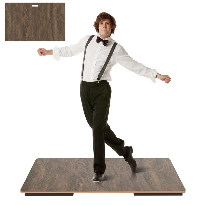 LEARNIBEE Tap Dance Floor,Tap Board for Tap Dancing,Portable Dance Floor,Cush…