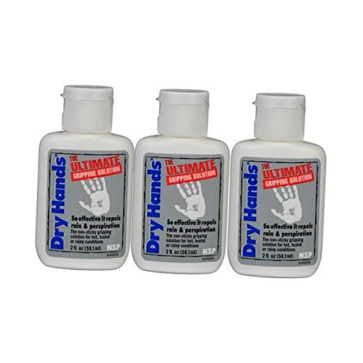 Dry Hands 2oz Ultimate Gripping Solution Golf/Sports 3-Pack