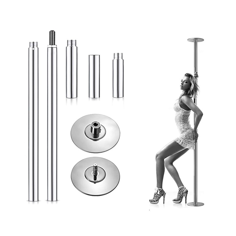 Luxton Dancing Pole - Adjustable & Portable Stripper Pole - Heavy-Duty Steel ...