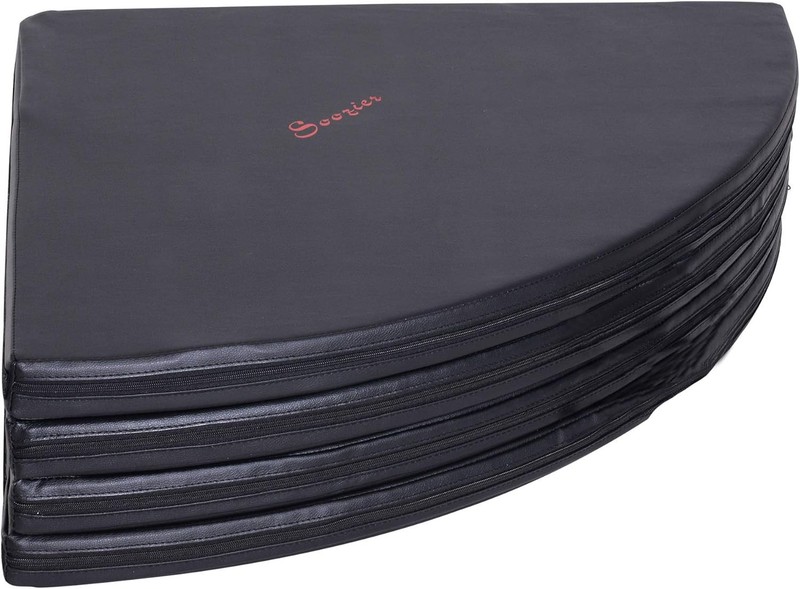 Pole Dance Mat,2"T x5'W Folding Pole Crash Mat for Home,Lightweight and Foldable gallery