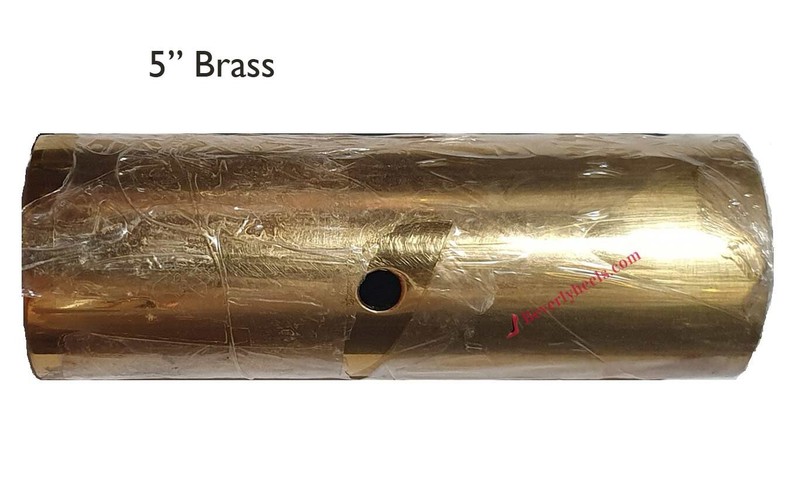 X-pole X-Pert Pro Extension for NX,PX Poles: 5-inch=125mmx45mm - Brass No Joint