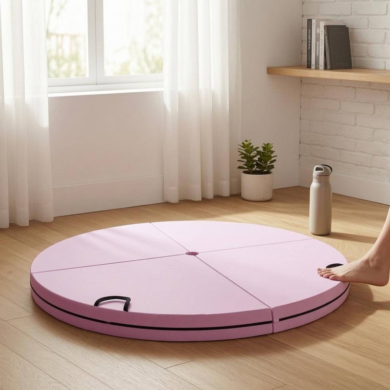 Foldable Pole Dance Mat Portable Pole Dance Mat Long-Lasting for Dancers gallery