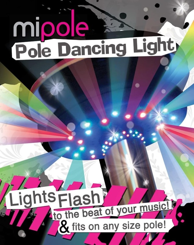 Portable Battery Operated Dance Pole Light - Bright & Sound Activated Design gallery