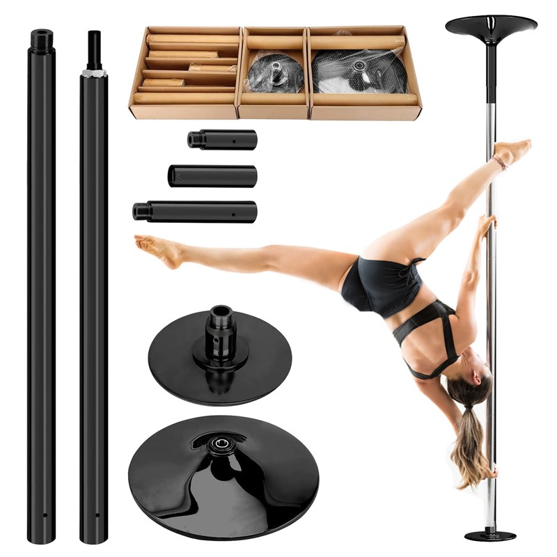 Portable Dance Pole Static Spinnings 45mm Stripper Dancing Pole Fitness Exercise