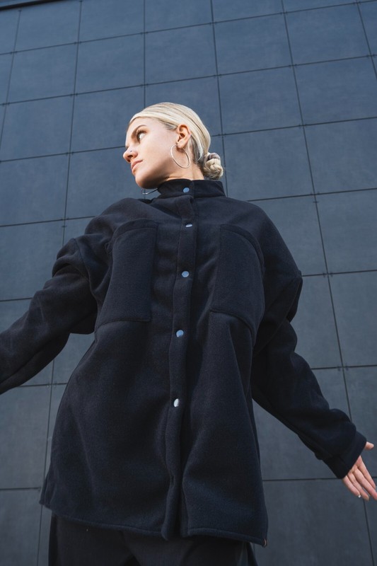 Black dance shirt, Dancing clothes, Loose dance shirt, Dance costume, Streetwear gallery