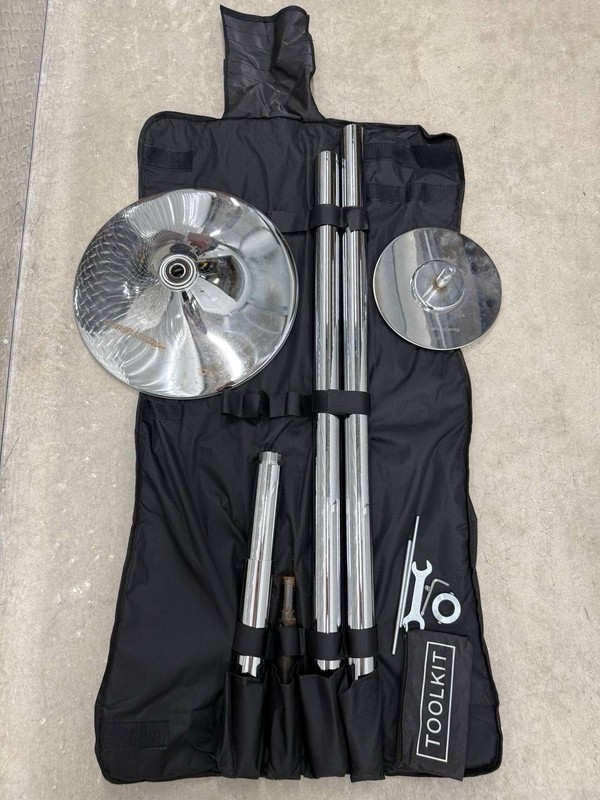 Portable Dance Pole Kit Pole Fitness Dancing Spinning Pole w/ Carry Bag
