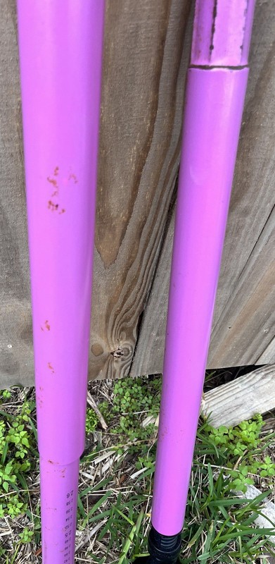 Portable Dance Pole Adjustable Floor to Ceiling Fitness Pole Pink Use Or Parts gallery