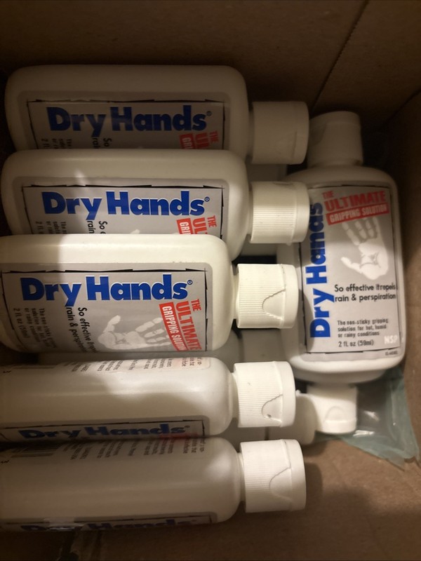 DRY HANDS 2 oz.(12 PACK CASE) Sport Grip Powder for Pole Dancing, Baseball, Golf gallery