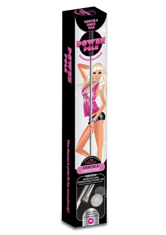 Power Pole Ultimate Exercise and Dance Pole Adjustable Extends up to 9.2ft.