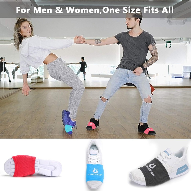 Dance Shoe Covers for Smooth Floors NonSlip Socks for Men & Women gallery