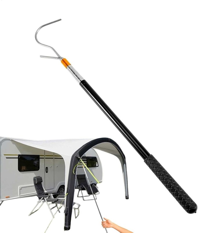 Telescoping RV Awning Opener Pole - Extendable 16"-60" with Locking System gallery