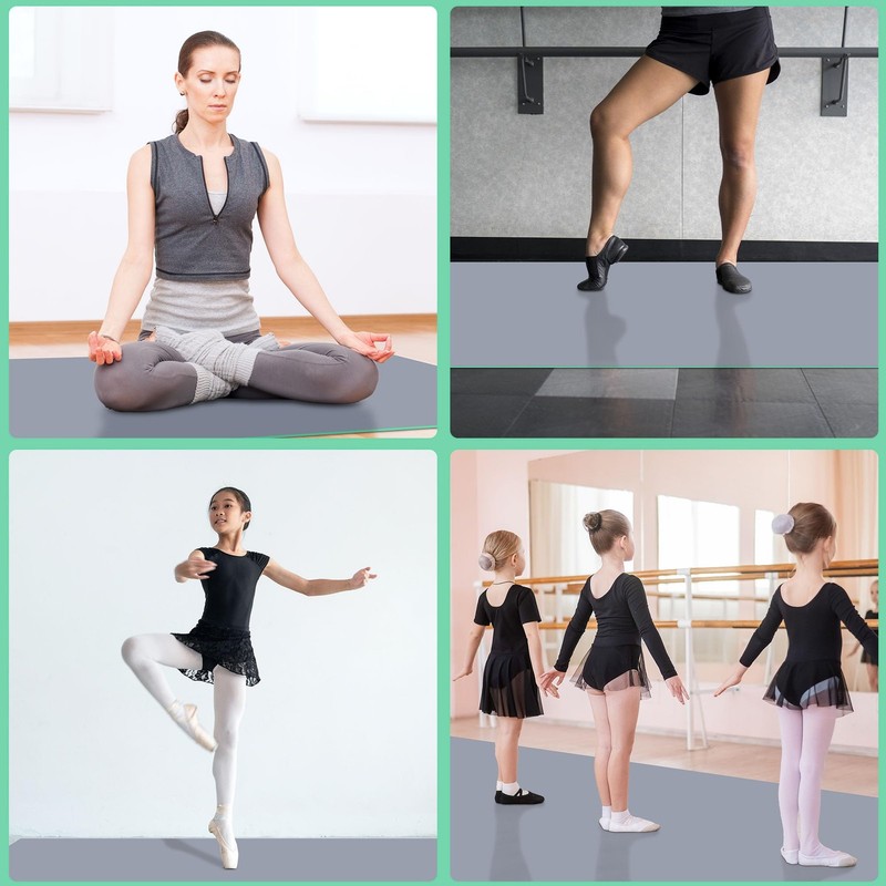Dance Floor Ballet Dance Floor Heavy-Duty 5MM Thick PVC Practice Floor for Ba gallery