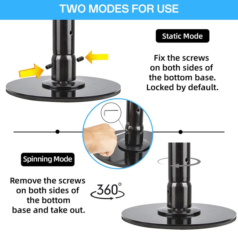 Professional Spinning Static Dancing Pole Portable Removable Fitness Kit gallery