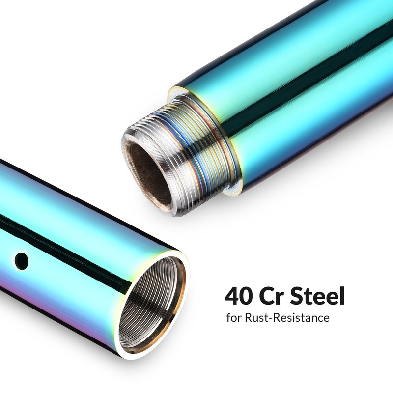 262mm Dancing Pole Extension for 45 mm Pole Fitness Spinning Exercise Club gallery