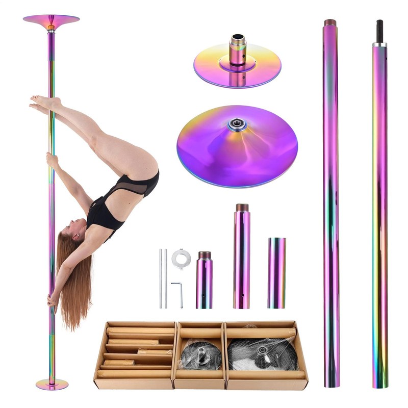 Professional Stripper Pole Spinning Static Dancing Pole 45mm Dance Pole