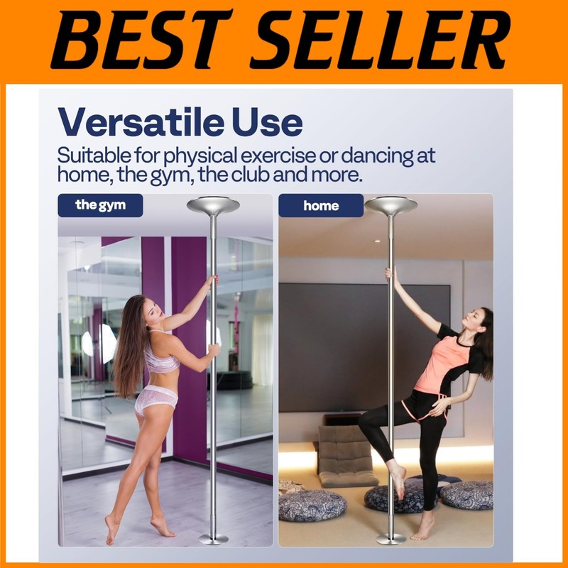 Spinning Dance Pole with Great Loading Capacity
