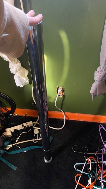 stripper pole need gone asap brand new !! gallery