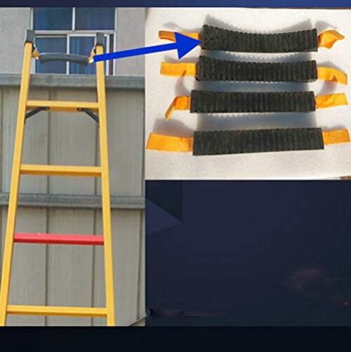 Extension Ladder with Padded Fixed Rung, Stabilizer, Kit, and Pole Attachment gallery