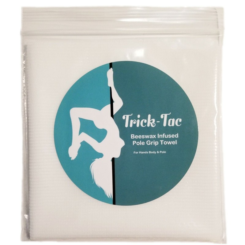 Trick-Tac - Beeswax Infused Pole Grip Towel (Medium 9" x 9") gallery
