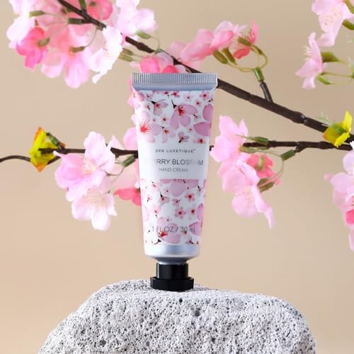 Hand Cream Gift Set,Mothers Day lavender, shea almond, rose, cherry blossom gallery