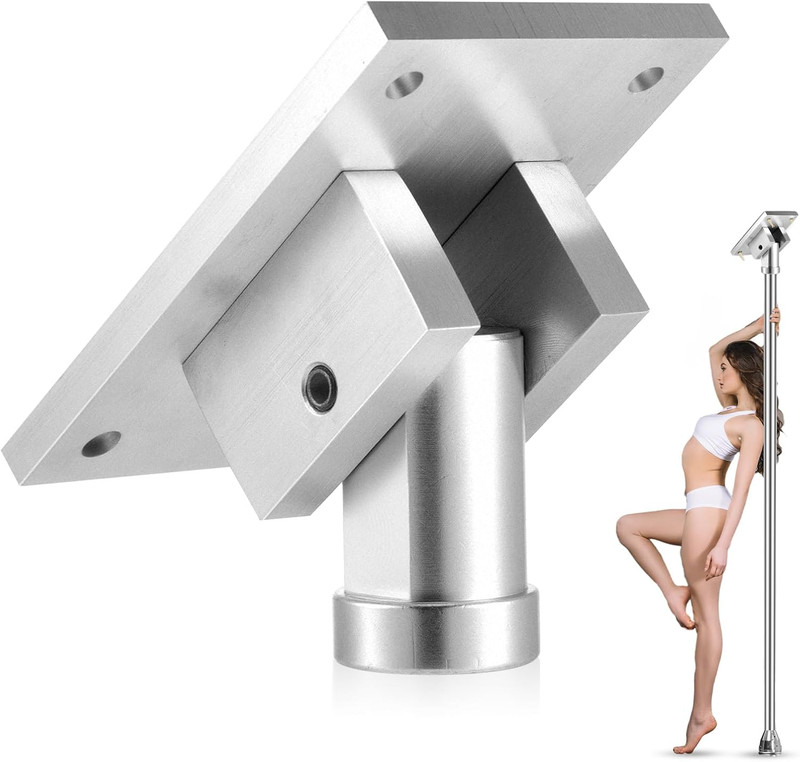 Universal Fixed Plate for Slanted Ceilings - Pole Dance Safety Accessory gallery